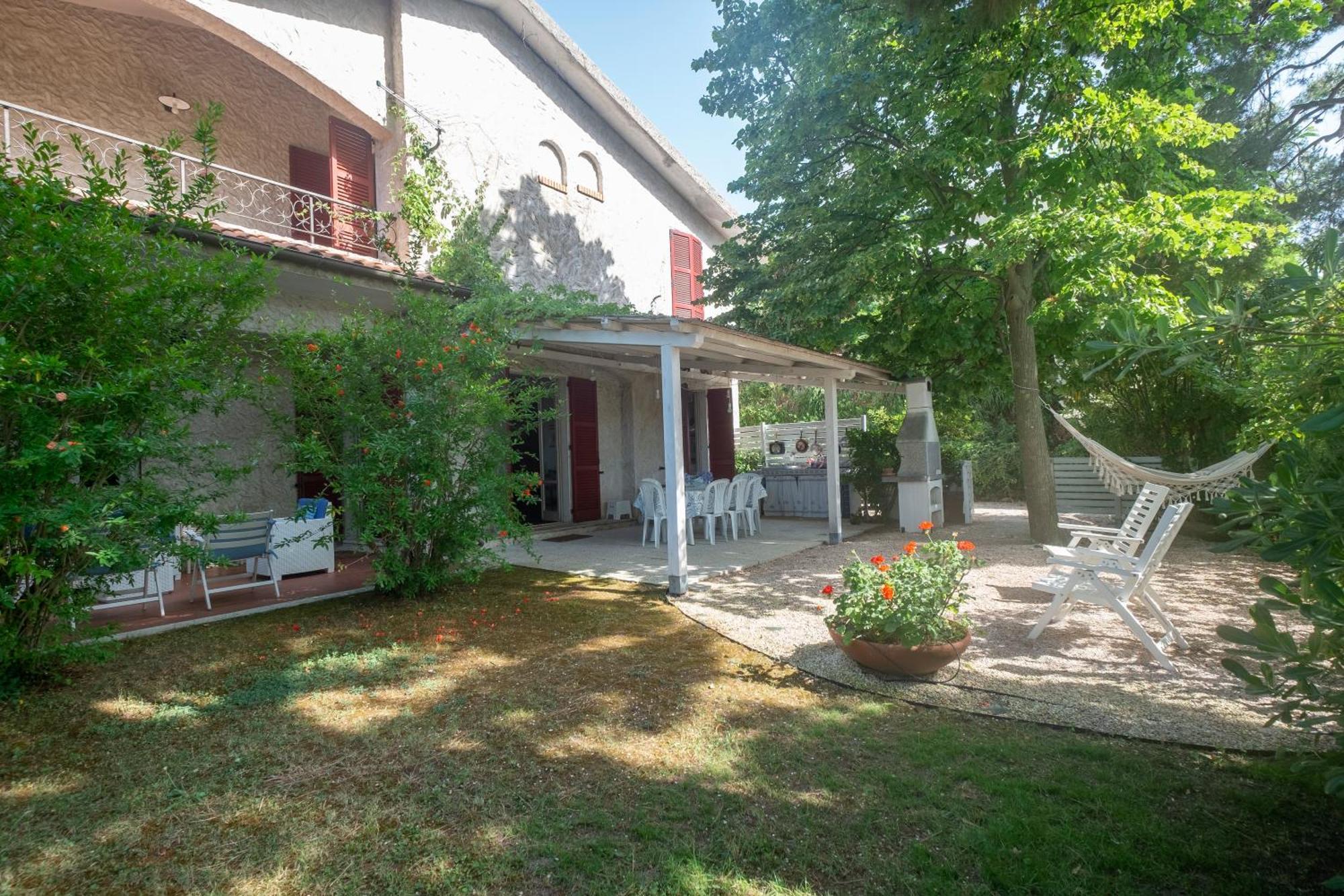 142 - Villa Blu A Marcelli - Villa Quadrilocale A Marcelli Con Ampio Giardino , Aria Condizionata E Wifi - Spiaggia Inclusa Nel Prezzo Buitenkant foto